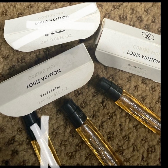 2 Rare Discontinued Louis Vuitton Contre Moi Perfume Sample